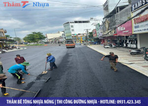 Làm đường nhựa Tây Ninh khu dân cư, đường giao thông