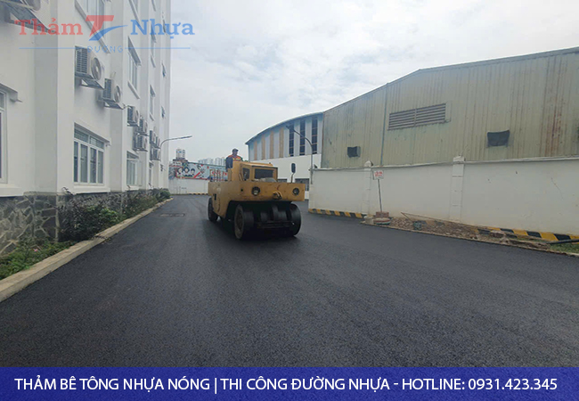 Lu lèn bê tông nhựa nóng Lu lèn bê tông nhựa nóng