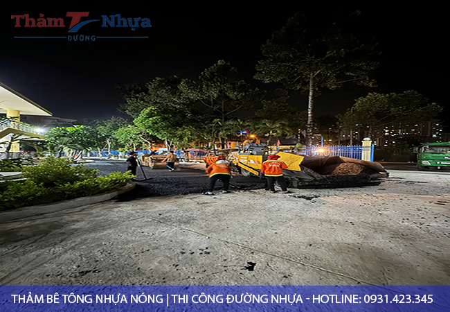 Trải thảm nhựa đường quận 5 chất lượng Trải thảm nhựa đường quận 5 chất lượng