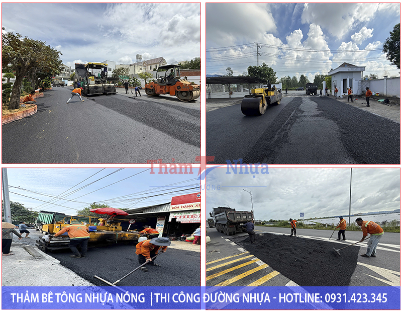 Thi công thảm bê tông nhựa nóng Nhà Bè uy tín và chất lượng Thi công thảm bê tông nhựa nóng Nhà Bè uy tín và chất lượng